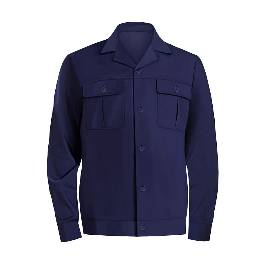 滌棉維修夾克工作服定制_定做滌棉維修夾克工作服廠家