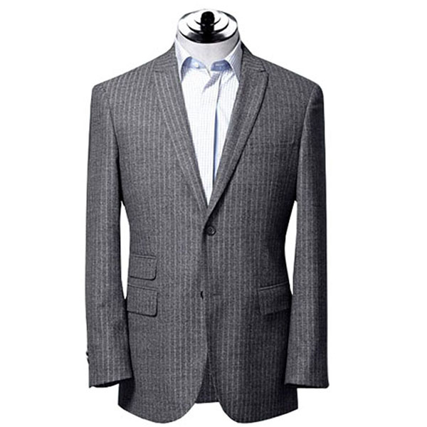 高檔條紋西服定制-定做高檔條紋西服