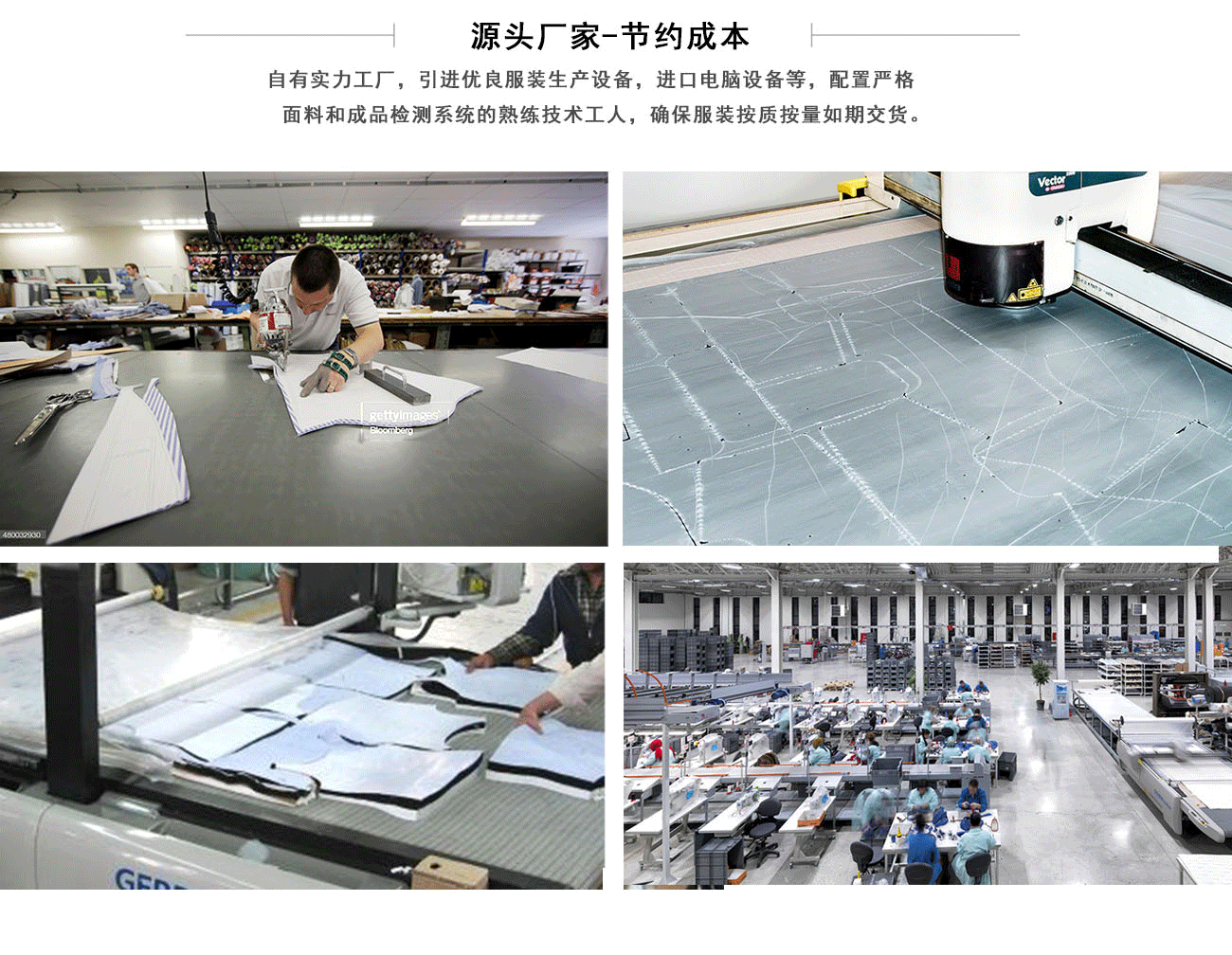 藍色外套沖鋒衣源頭工廠10000平米加工車間