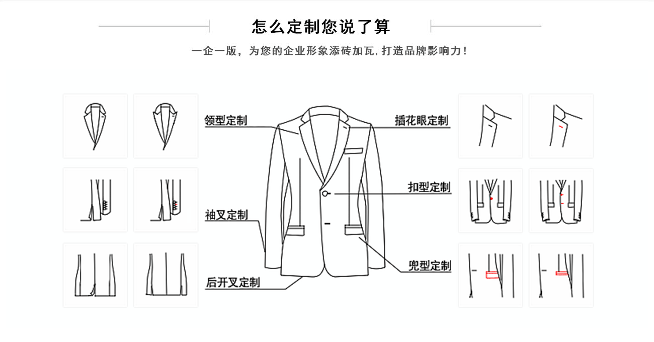 雙

排扣休閑男士西服領(lǐng)型可定制