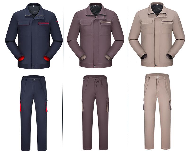 純棉面料工作服款式圖