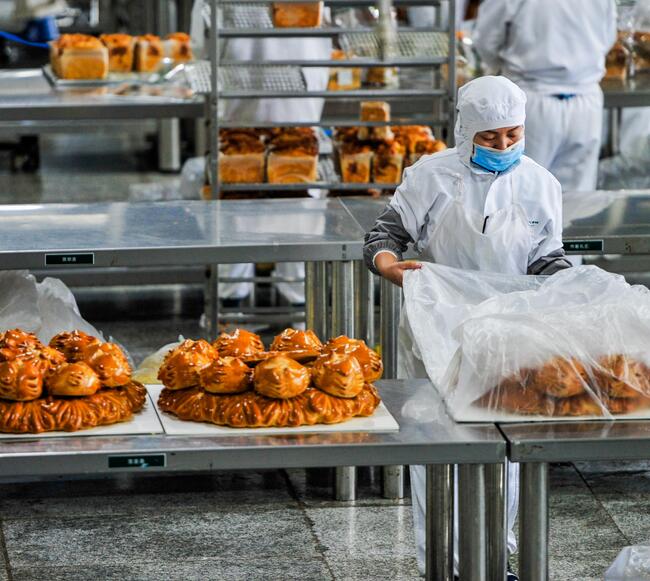 食品廠穿什么工作服